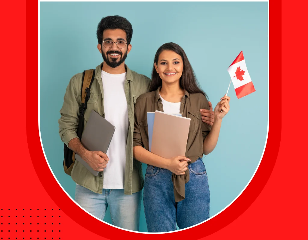 Student discussing Canadian study permits with a consultant