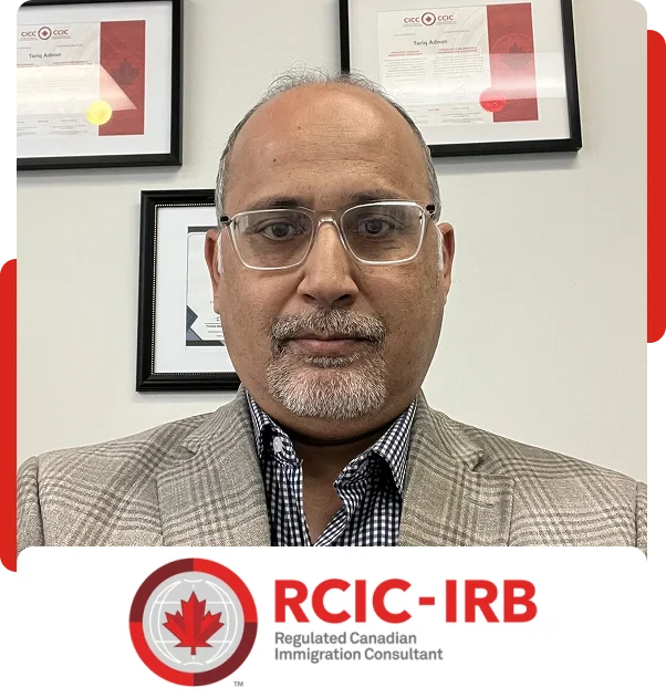 Immigration and naturalization service in Mississauga reviewing an application