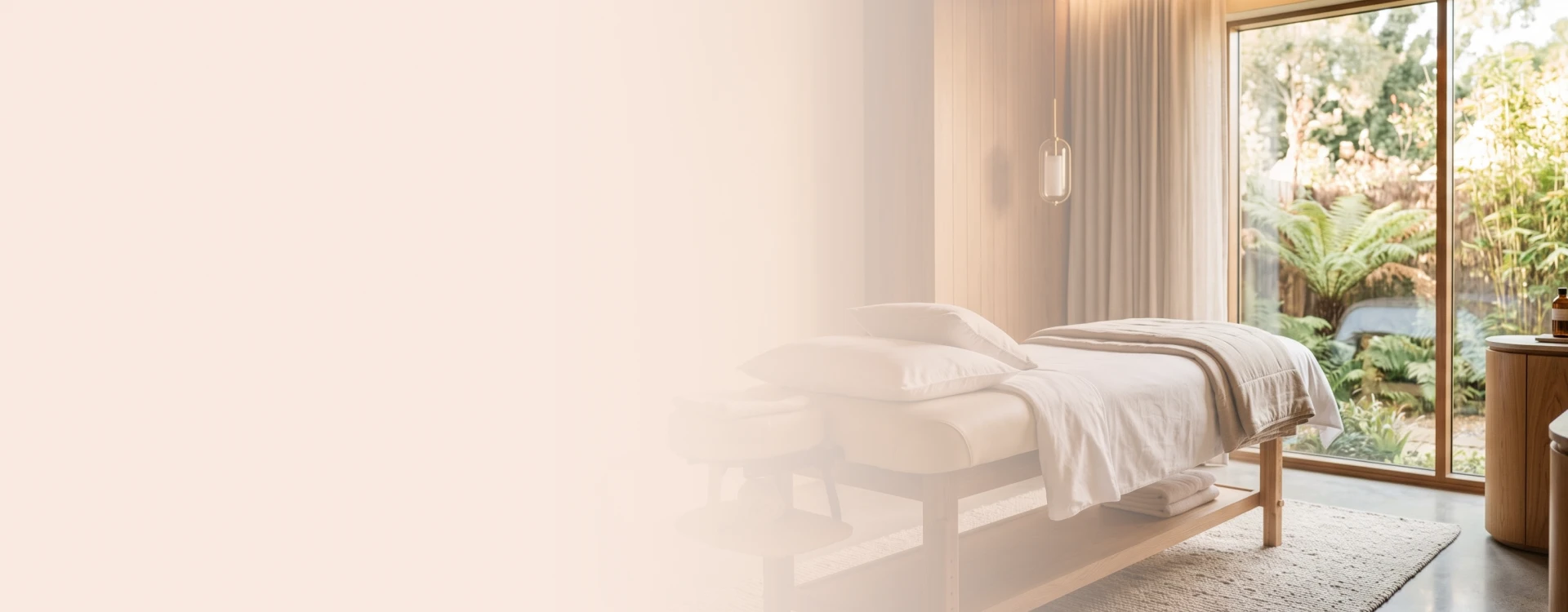 Registered massage therapist in Toronto preparing for a client session
