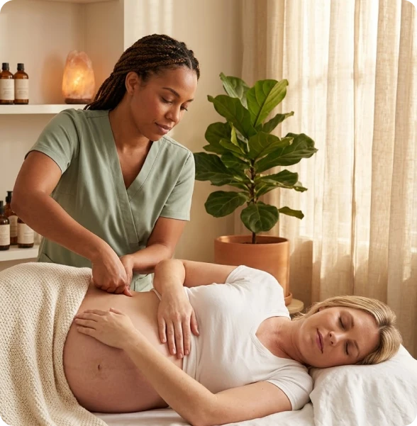 Supportive Massage Care During Pregnancy