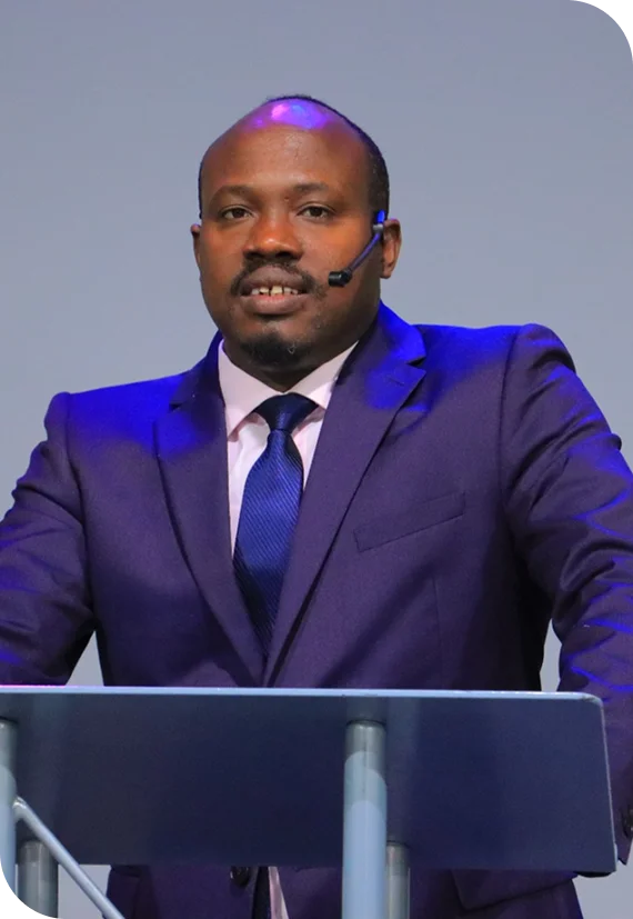 Rev. Byishimo Mpimuye, Founder and Senior Pastor of Release International Christian Church